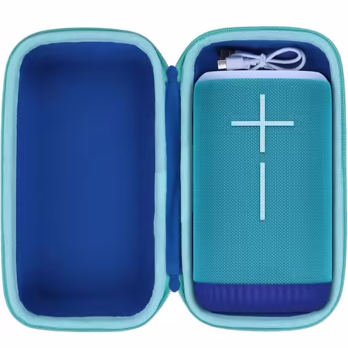 CMJAAGUR-Dur Étui Housse Cas Compatible Avec Ultimate Ears Everboom Enceinte Bluetooth Sans Fil Portable (Bleu Ciel)[M762]