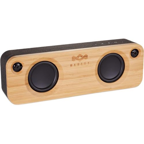 Ytseazn-Enceinte Bluetooth Portableget Together De House Of-Connexion Sans Fil,Remplit La Pièce,Entrée Auxiliaire 3,5 Mm,10 Heures,Flux Depuis Iphone Ipad Samsung & Autres-Sig Black