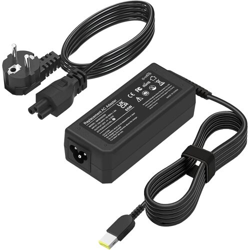 65W Chargeur Ordinateur Portable pour Lenovo ThinkPad T430 T440 T450 T460 T560 T470 T470S X270 X250 X240 ADLX65NLC2A ADLX65NCC3A ADLX65NCC2A Adaptateur Secteur