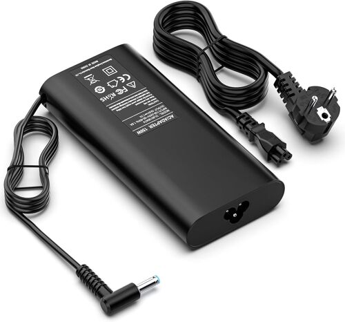 150W Chargeur hp ordinateur portable 19.5V 7,7A Alimentation pour HP OMEN15 17 Pavilion Gaming 15 17 ZBook Studio G3 G4 G5 G6 G7 G8 Power G7 G8 Fury 15 17 G7 G8 TPN-CA11 TPN-DA09 L32661-001