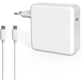 87w Usb C Chargeur Pour Mac Book Pro 14/13/12 Pouces 2022,2021,2020,2019,M2,M1 Nouveau Macbook Air,Ipad Pro Et Tous Les Appareils Usb-C,Avec Usb C Câble