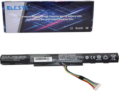 AS16A5K AS16A7K AS16A8K Battery for Acer Aspire E15 E5-575 E5-575G E17 E5-774 E5-774G E5-575-36S1 E5-575G-543V E5-774G-54R5 Series es Laptop