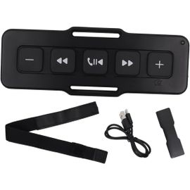 LETNERNY-Télécommande Au Volant Bluetooth 5.0 Télécommande Bluetooth Ring Remote Pour Moto Music Play Remote Control