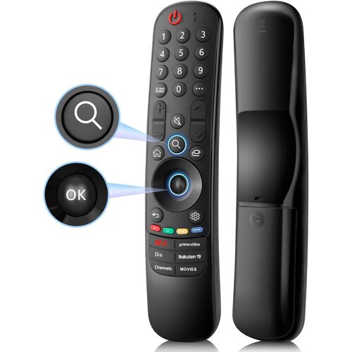 VornixorSarlshop-Télécommande-Universelle-pour-LG-Smart-TV, télécommande-Magic Compatible avec Les téléviseurs LG OLED QNED NanoCell 4K Smart TV (Pas de Voix, Pas de pointeur)