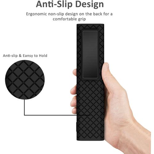 Étui de Protection pour Telecommande Solaire Série BN59, Coque Housse de Silicone pour Smart TV QLED 2021 Solar Remote avec Corde Anti-Perte (Rose)