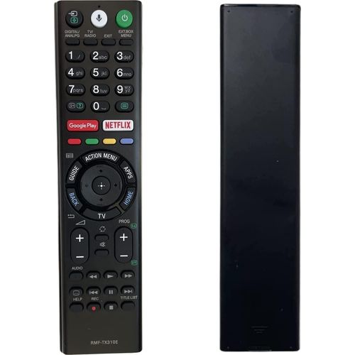 Remplacement pour télécommande Sony bravia rmf-tx310 Applicable pour telecommande Sony rmf-tx310e Bravia LED LCD TV KD-43XF8588 KD-43XF8596 KD-43XF8599 KD-43XF8796 KD-49XE8004 KD-49XE8005