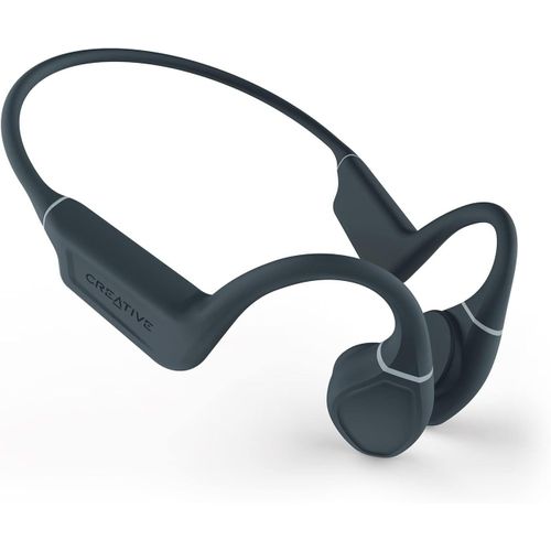 Creative Outlier Casque sans Fil à Conduction osseuse avec Bluetooth 5.3, IPX5 résistant à la Sueur et aux éclaboussures d'eau, connectivité multipoint, jusqu'à 10 Heures d'autonomie, Microphone