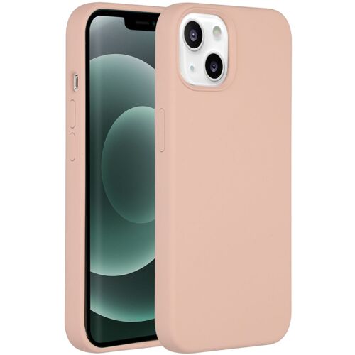 Accezz Coque Liquid Silicone iPhone 13 Mini Rose
