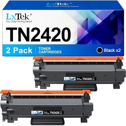 Tn2420 Tn 2410 Compatible Cartouche De Toner Pour Brother Tn 2420 Tn2410 Pour Brother Dcp-L2510D Mfc-L2710Dw Mfc-L2750Dw Dcp-L2530Dw Mfc-L2710Dn Hl-L2350Dw Mfc-L2730Dw Hl-L2310D (2[Cartouche1955]