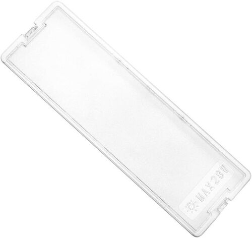 Kit de 1 déflecteur de lumière compatible avec hotte aspirante Fagor,Aspes et Edesa-Dimensions 50 x 155 mm-Code : KE0001537-Pièce de rechange pour hotte aspirante Fagor