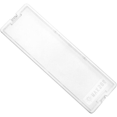 Kit de 1 déflecteur de lumière compatible avec hotte aspirante Fagor,Aspes et Edesa-Dimensions 50 x 155 mm-Code : KE0001537-Pièce de rechange pour hotte aspirante Fagor