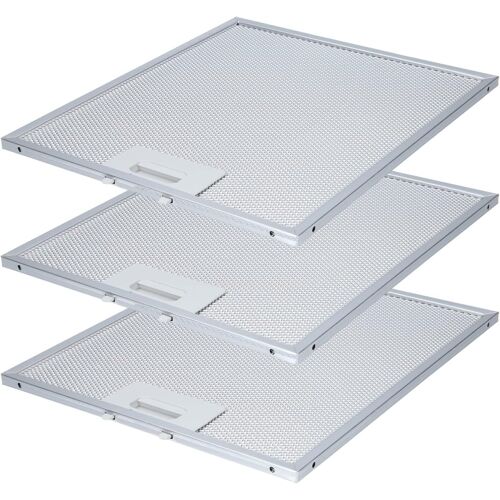 set économique 3x filtres à graisse métalliques pour hotte aspirante 305mm x 267mm. Compatible avec AEG,Whirlpool et autres. Comme pièce de rechange no. 405525042-9