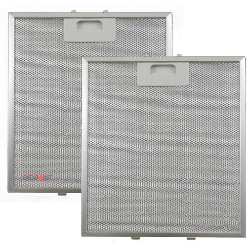 Lot de 2 filtres en aluminium pour hottes 267 x 305 x 9 mm,compatible Elica