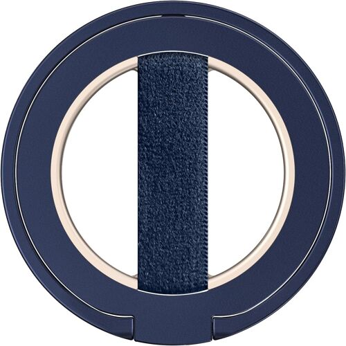 acdsgd-MagOne Ultra Support de téléphone à Passant élastique remplaçable pour Les Doigts, Anneau magnétique Amovible, Poignées magnétiques Double Face pour iPhone 15, 14, 13, 12 - Bleu
