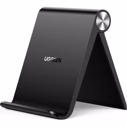 Support Téléphone Bureau Réglable Pose Smartphone Pliable Compatible Avec Iphone 16 Plus Pro Max 15 14 13 12 Galaxy S24 Ultra S23 S22 S21 Pixel 9a 8a 7a 6a Redmi Note (Noir)