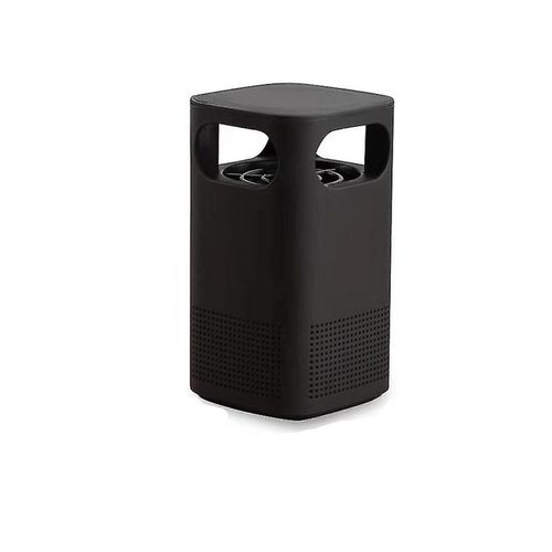 Lampe anti-moustiques électrique USB ¿ Tue-insectes d'intérieur silencieux avec lumière UV pour la maison, la chambre et le bureau (Noir)