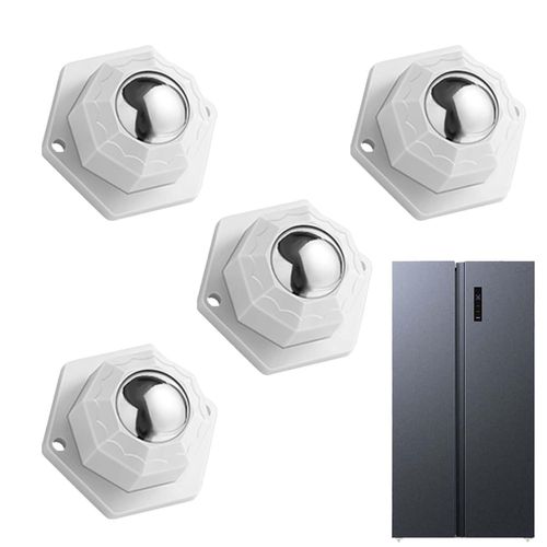 4Pcs Roulettes pour Meubles, Mini Roulette, Roulette Charge Lourde, Roulettes Pivotantes à 360°, Roulettes Autocollantes, Roulettes pour Meubles Lourd, Roulette Meuble pour Deplace Meuble