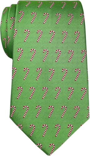 Cravate-À Étoiles-Homme Vert Vert Taille Unique