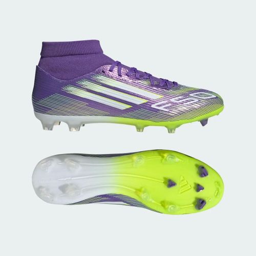 Chaussures Mismontante F50 League Terrain Souple Multissurfaces Adidas Purple Rush Cloud White Lucid Lemon
