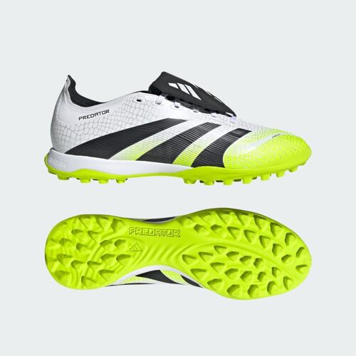 Chaussures Predator League Foldsover Tongue Terrain Turf Adidas Cloud White Core Black Lucid Lemon