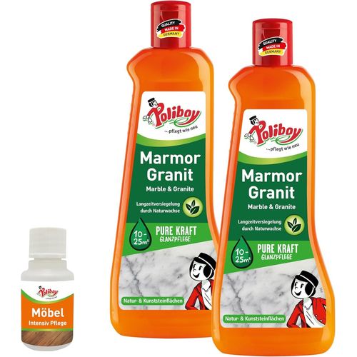 Poliboy, nettoyage du sol, entretien et protection, divers produits nettoyants spéciaux