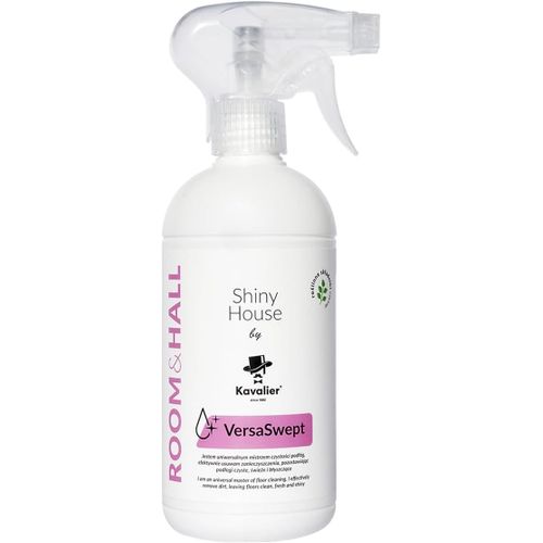 Shiny House Versa Swept 500ml, Nettoyant Sols Polyvalent, Formule sans Traces, Brillance Naturelle pour Sols Stratifiés, Marbre, Carreaux Porcelaine, Produit Nettoyage Essentiels pour Maison