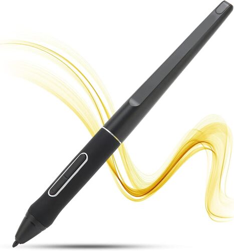 Stylet Numérique Pour Écrans Tactiles, Stylet Intelligent, Pw507 Stylet Pour Tablette Graphique Portable 8192 Niveaux Haute Sensibilité Stylet Pour Tablette Numérique Noir Pour