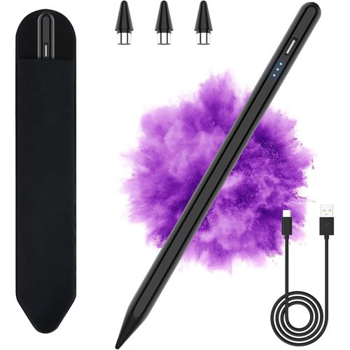 Senior-Stylet Tablette Pour Android, Stylets Pour Téléphones Portables, Stylet Capacitif Universel Compatible Aveclenovo, Samsung, Huawei Et Mi Tablette, Téléphone(Noir)[L55]