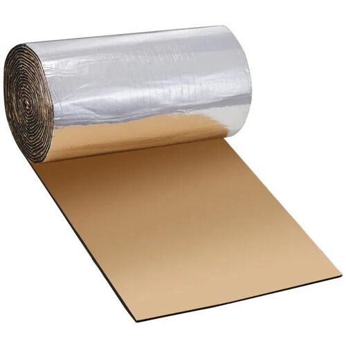 Tapis d'Isolation Phonique-VEVOR-5,1 mm Insonorisation Voiture 3,3 m² Matériau Insonorisant Mousse Haute Densité Barrière