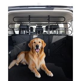 Barrière De Séparation De Voiture Pour Animal Universelle-Vevor- Grille De Séparation Voiture-Tube Métallique Solide