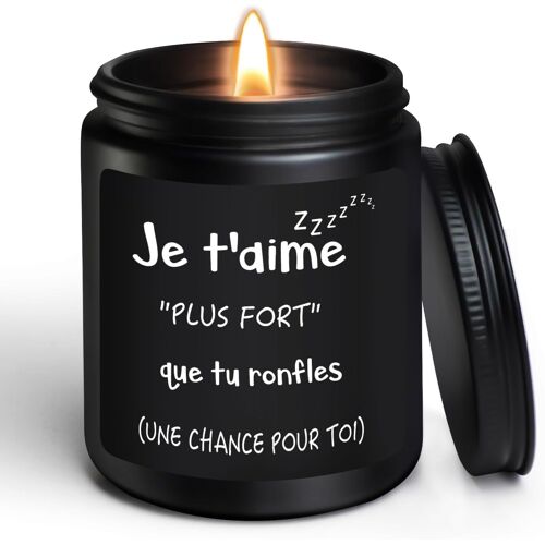 Cadeau Homme Amour Saint Valentin Bougie Parfumées Cadeaux Anniversaire Noel ST Valentin pour Homme,Amoureux,Petit Ami,Mari,Couple