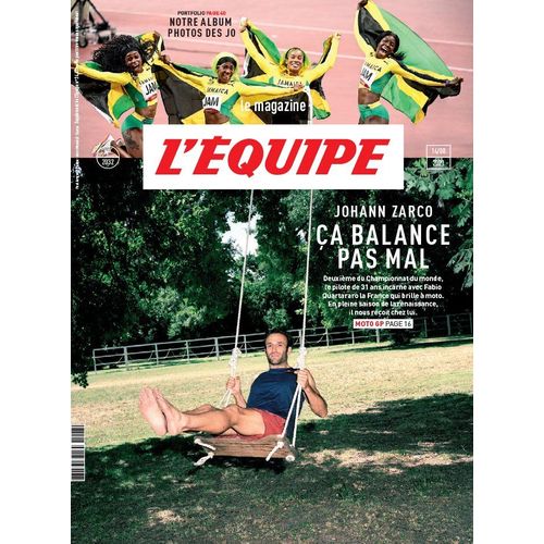 L'equipe Magazine N°2032 : Johann Zarco, Ça Balance Pas Mal