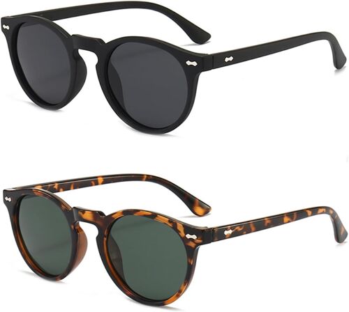 Kalanka-Lunettes De Soleil Polarisées Pour Homme Et Femme - 2 Pièces Avec Uv Protection