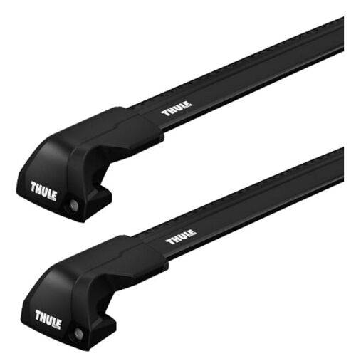 Barres De Toit Audi A6 Break (09/11-08/18) Thule Wingbar Edge Black Alu - Thule