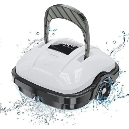 WYBOT Robot Swimming Pool, Pool Vacuum Cleaner for 100 Minutes of Operation, Automatic Parking, Strong Suction Power, Wireless Pool