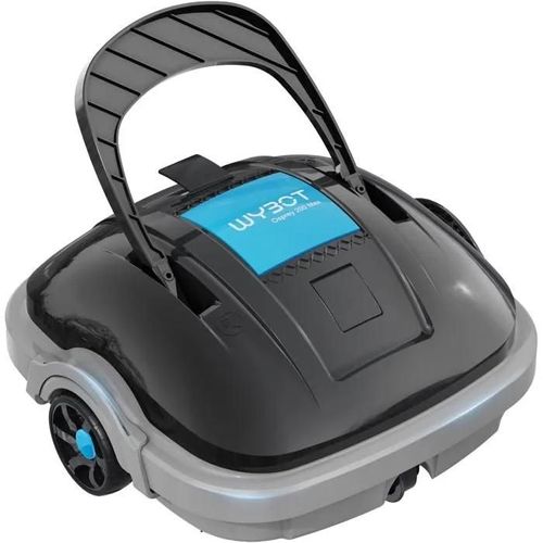 WYBOT Wireless Pool Robot for Above Ground Pools up to 80 m2, Double Motorised Vacuum Cleaner Robot Swimming Pool 100 Minutes Powerf