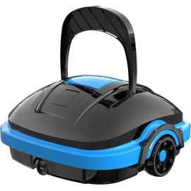 WYBOT Wireless Pool Robot for Above Ground Pools Up to 50 m2, Automatic Parking Dual Motorisation Vacuum Robot Pool 50 Minutes Pow