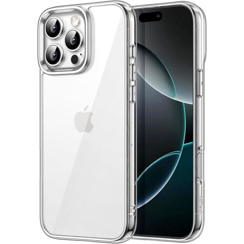 KALANKA-Coque pour iPhone 16 Pro Max 6,9 Pouces, Étui Housse Anti-Jaunissement Antichoc Bumper, Arrière Transparente Anti-Rayures (Transparente)
