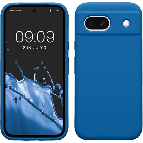 KAL-Housse Compatible Avec Google Pixel 8A Coque - Housse De Téléphone Protection Souple En Tpu Silicone - Bleu Récif