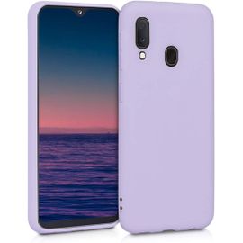 Housse Compatible Avec Samsung Galaxy A20E Coque - Housse De Téléphone Protection Souple En Silicone - Lavande[CAR785430]