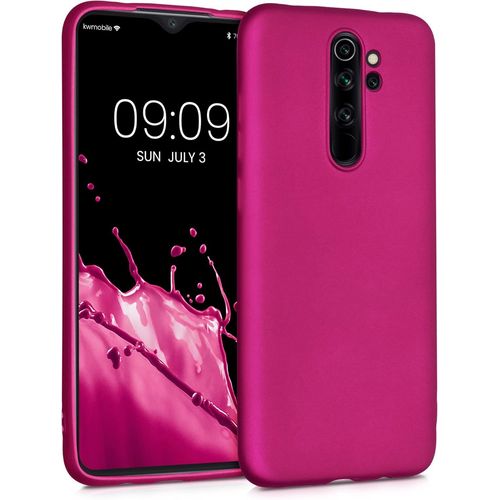 Kal-Housse Compatible Avec Xiaomi Redmi Note 8 Pro Coque - Housse De Téléphone Protection Souple En Tpu - Rose Métallique