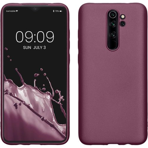 Kal-Housse Compatible Avec Xiaomi Redmi Note 8 Pro Coque - Housse De Téléphone Protection Souple En Tpu - Lavande Métallique