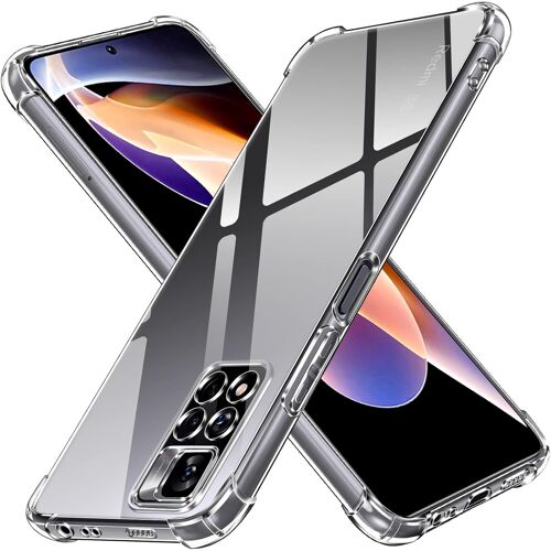 Coque Pour Xiaomi Redmi Note 11 Pro+ 5G / Xiaomi Redmi Note 11 Pro Plus 5G, Ultra Transparent Étui De Protection En Silicone Antichoc Avec Coins Renforcés, Clair Mince Souple Tpu Bumper Housse