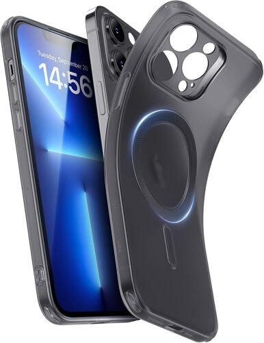 Coque Pour Iphone 13 Pro, Coque En Silicone Transparent Avec Magsafe, Coque Fine Résistante Aux Chocs, Anti-Jaunissement, Fine Coque De Téléphone En Tpu Transparent, Série Zero, No[SHJ41905383]