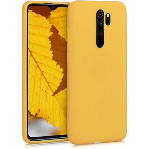 Kal-Housse Compatible Avec Xiaomi Redmi Note 8 Pro Coque - Housse De Téléphone Protection Souple En Silicone - Miel