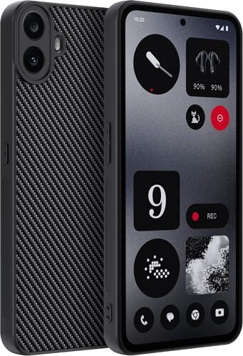 SJZG-Coque Pour Nothing Cmf Phone 1 Cover, Etui Souple Flexible En Premium Tpu, Antichoc, Anti-Dérapante Pour Cmf Phone 1-Noir