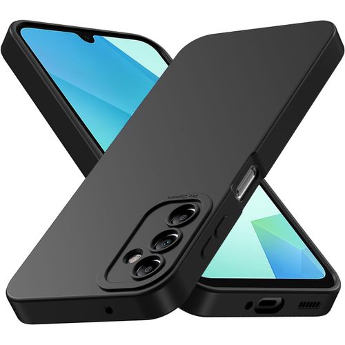 Coque pour Samsung Galaxy A16 5g,Coque Samsung A16,Housse Etui de Protection en Silicone Souple,Cover Antichoc avec Protege de Camera,Compatible avec TPU(Noir,Samsung A16 4G/ 5G)(Q929)