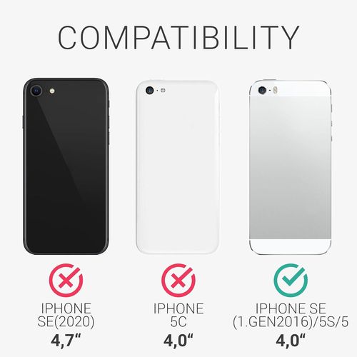 Housse Compatible Avec Apple Iphone Se (1.Gen 2016) / Iphone 5 / Iphone 5s Coque - Housse De Téléphone Protection Souple En Tpu Silicone - Orange Fruitée