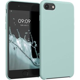 Housse Compatible Avec Apple Iphone Se (2022) / Iphone Se (2020) / Iphone 8 / Iphone 7 Coque - Housse De Téléphone Protection Souple En Tpu Silicone - Menthe Glaciale[Pop946134]