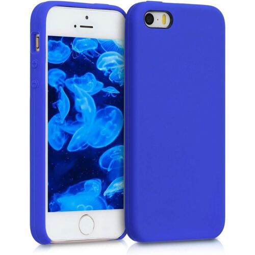 Housse Compatible avec Apple iPhone SE (1.Gen 2016) / iPhone 5 / iPhone 5S Coque - Housse de téléphone Protection Souple en TPU Silicone - Bleu Baltique